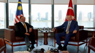 Cumhurbaşkanı Erdoğan, Malezya Başbakanı İbrahimi kabul etti
