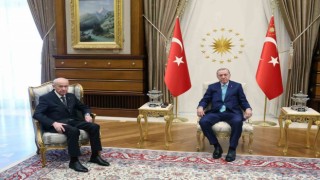 Cumhurbaşkanı Erdoğan, MHP Lideri Bahçeli ile görüştü