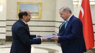 Cumhurbaşkanı Erdoğan, Mısır Büyükelçisi Amr El Hamamyi kabul etti