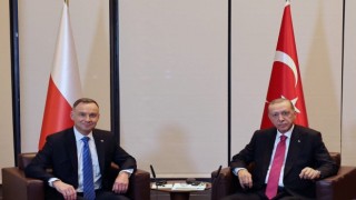 Cumhurbaşkanı Erdoğan, Polonya Cumhurbaşkanı Duda ile görüştü