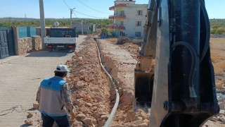 Dargeçitte yeni yerleşim alanlarında içme suyu çalışmaları tamamladı