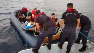 Datçada 24 düzensiz göçmen kurtarıldı
