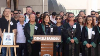 Denizli Barosundan Bodrumda öldürülen eski Baro Başkanı için açıklama