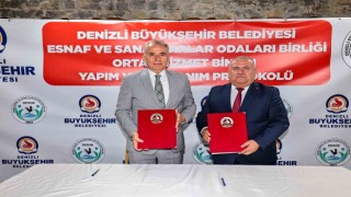 Denizli Büyükşehirden esnaf odalarına dev destek