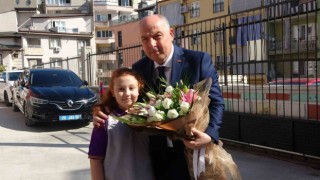 Denizlide ilk ders zilini Vali Coşkun çaldı