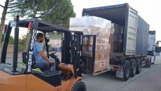 Denizliden 4 ton meyve cips Amerikaya gönderildi