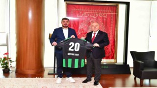 Denizlispor yönetimi Vali Coşkunla buluştu