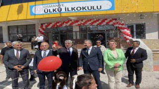 Deprem bölgesi Osmaniyede yeni eğitim-öğretim başladı
