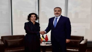 Dışişleri Bakanı Fidan, Belçika Dışişleri Bakanı Lahbibi kabul etti