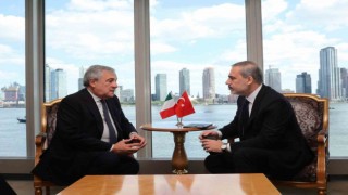Dışişleri Bakanı Fidan, İtalyan mevkidaşı Tajaniyle görüştü