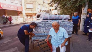 Diyarbakırda kaldırım işgalleri nedeniyle denetim yapıldı