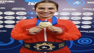 DowAksanın destek verdiği milli güreşçi Buse Tosun Çavuşoğlu dünya şampiyonu oldu