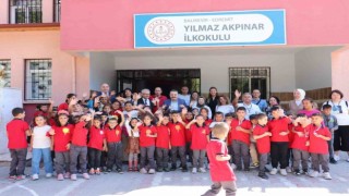 Edremitte ilk ders zili çaldı