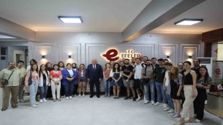 Efeler Belediyesi tıp öğrencilerini ağırladı