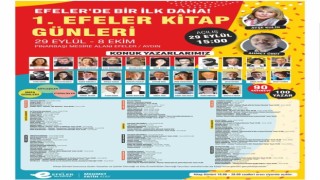 Efeler Kitap Günleri için geri sayım başladı