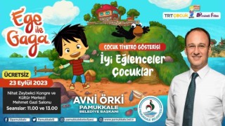 Ege ile Gaga, Pamukkaleli çocuklarla buluşuyor