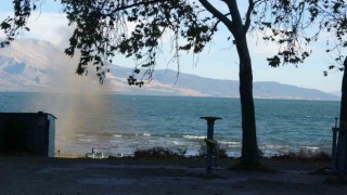 Eğirdir Gölünde bulunan el bombaları imha edildi
