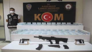 Elazığda sahte para ve silah ticaretine yönelik operasyon: 6 gözaltı