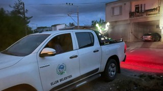 Ellek'te sinek ve haşerelerle mücadele sürüyor