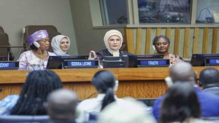 Emine Erdoğan New Yorkta, çocuk şiddetinin engellenmesi için güç birliği çağrısı yaptı