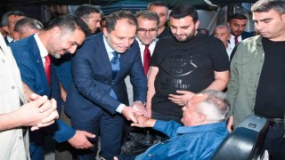 Erbakan, Malatyada esnaf temsilcilerini dinledi