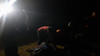 Erciyeste mahsur kalan dağcı 3 saatte kurtarıldı