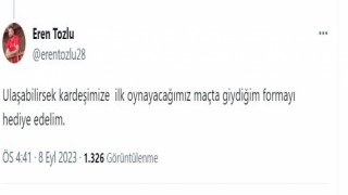 Eren Tozludan minik hayranına çağrı