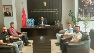 Ergene Velimeşespor yönetimi, Kaymakam Dumana maça davet etti