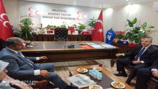 Erkan Haberaldan MHP Sincan İlçe Başkanına ziyaret
