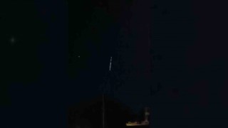 Erzincanda Starlink uyduları görüntülendi