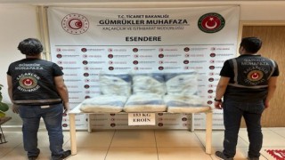 Esendere Gümrük Kapısında 153 kilogram eroin ele geçirildi