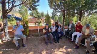 Eskişehir Türk Ocağının eski başkanı Sedat Yurtseven mezarı başında anıldı
