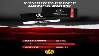 Eskişehirsporda nostaljik kombine kartlar satışa çıkıyor