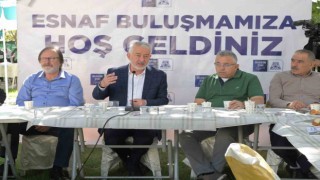 Esnaf: Üreten bir belediye başkanına sahibiz
