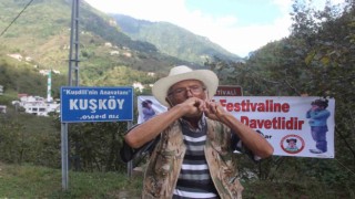 Festivale kuş dili ile davet