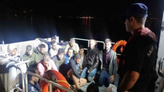 Fethiyede 25 düzensiz göçmen yakalandı