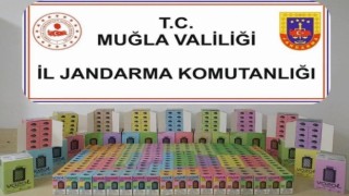 Fethiyede 356 adet kaçak elektronik sigara ele geçirildi
