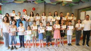 Gaziantep'te Çocuk Sanat Merkezi'nde Kurslar Sona Erdi