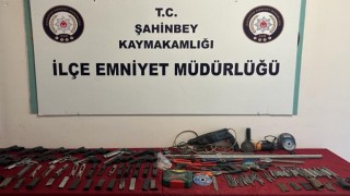 Gaziantepte tabanca ve tabanca malzemeleri ele geçirildi: 1 gözaltı
