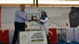 Gedizde kadın çiftçiler için bilgi yarışması düzenlendi