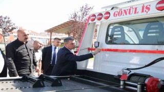 Gölbaşı Belediye Başkanı Şimşek, otobüs şoförleriyle bir araya geldi