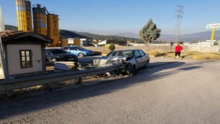 Gözüne gelen güneş ışığı kazaya neden oldu: 1 yaralı