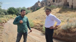 Gülşehirde sel ve taşkınlara karşı çalışma başlatıldı