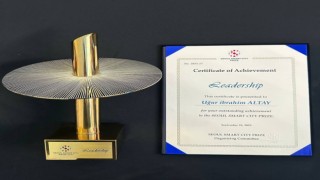Güney Koreden Başkan Altaya Akıllı Şehir Liderlik Ödülü