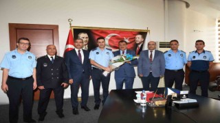 Gürkan, Zabıta teşkilatını kabul etti