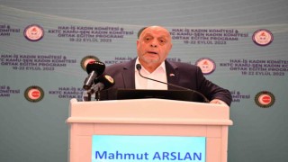 Hak-İş Konfederasyonu Genel Başkanı Arslan: “Kadın çalışanlarımızın sendikal mücadeleye daha fazla ilgi göstermelerini istiyoruz