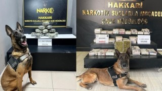 Hakkaride 24 kilo 60 gram uyuşturucu ele geçirildi