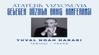 Harari, İş Bankasının Atatürk Konferansı için Türkiyeye geliyor