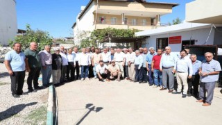 Hatay Büyükşehir Belediyesi Başkanı Lütfü Savaş Kırıkhanda vatandaşlarla bir araya geldi