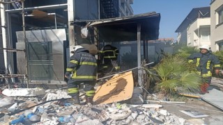 Hatayda otel yangını söndürüldü